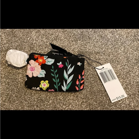 Set of 2 Vera Bradley zip ID wallets- “Tangerine Twist” & “Toucan Party”Black - Picture 3 of 9